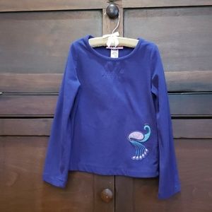 Purple pullover fleece